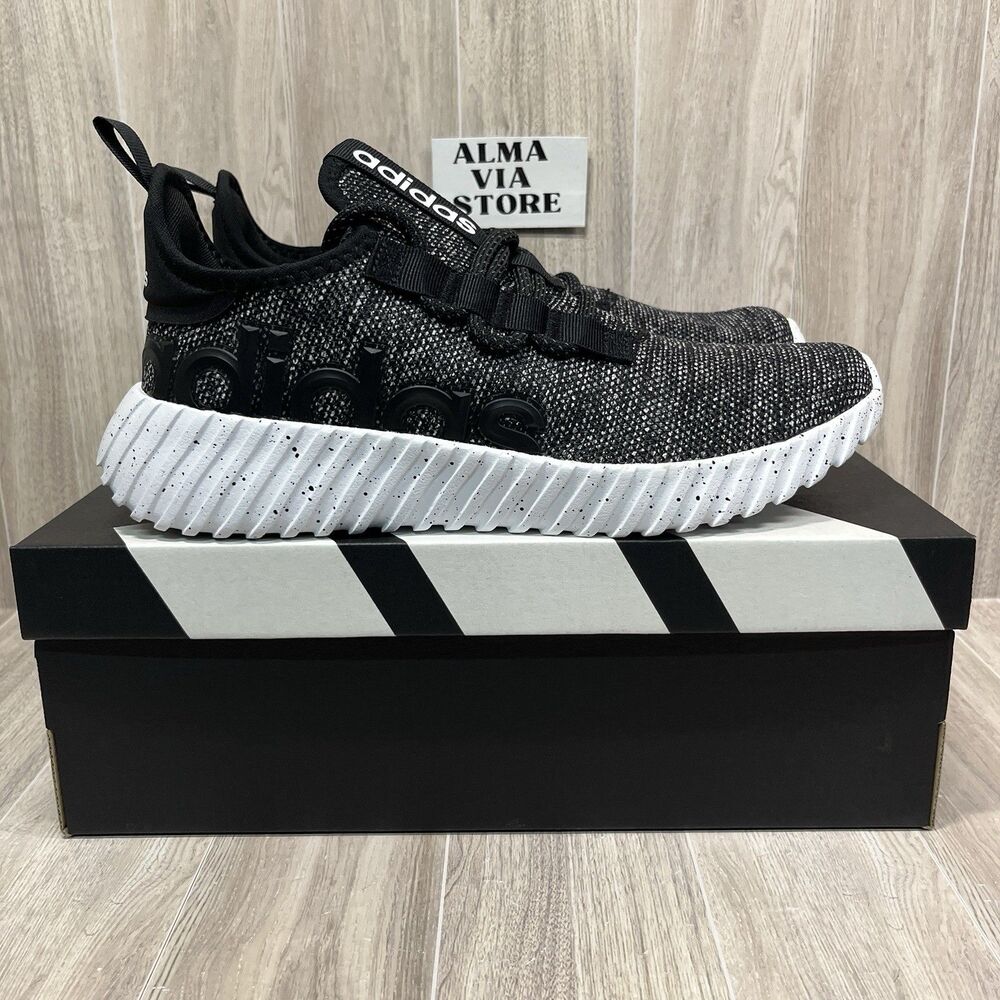 Adidas Kaptir 3.0 Black White Running Shoes Sneakers IF7314 Men’s Size 10